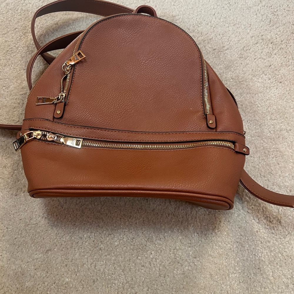 G H Bass Tan Backpack